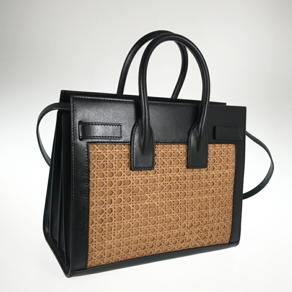 Saint Laurent Sac de Jour Leather Handbag sh - Picture 2 of 8